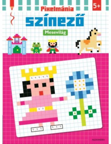 Pixelmánia színező - Mesevilág