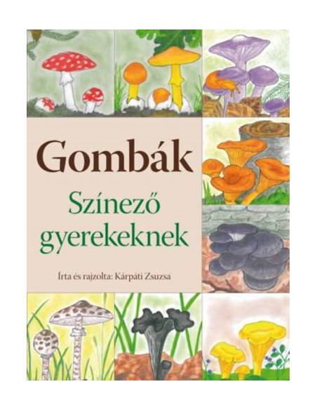 Gombák - Színező gyerekeknek