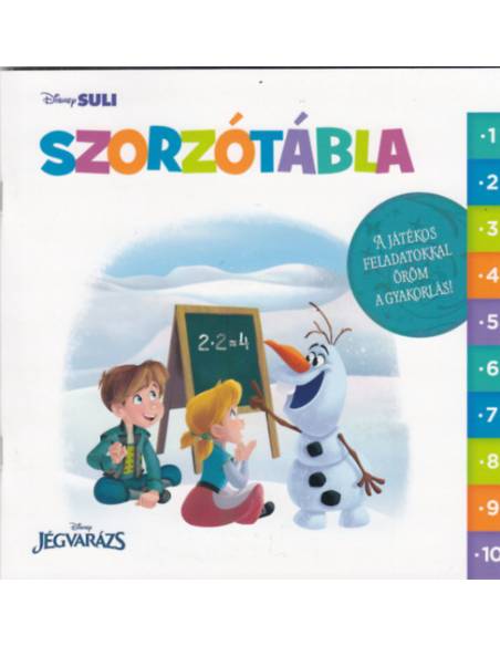 Szorzótábla - Disney Suli - Jégvarázs