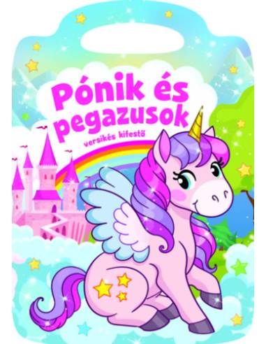 Pónik és Pegazusok - versikés kifestő