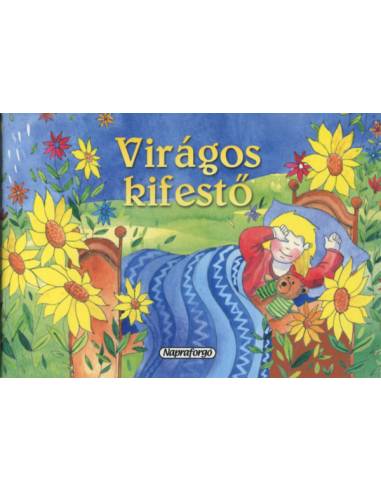 Virágos kifestő