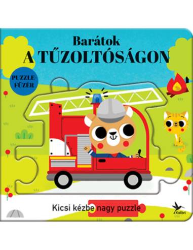 Barátok a tűzoltóságon - Kicsi kézbe nagy puzzle