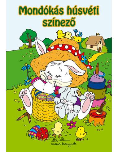 Mondókás húsvéti színező