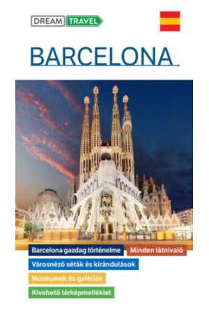 Barcelona útikönyv - kivehető térképmelléklettel