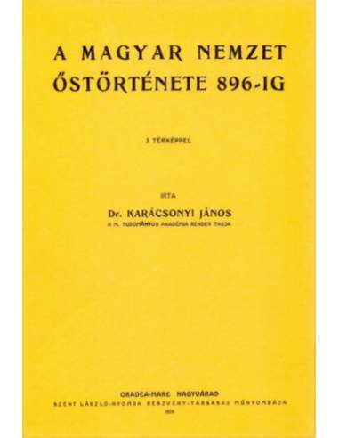 A magyar nemzet őstörténete 896-ig