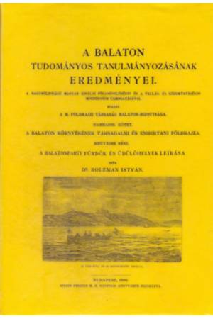 A balatonparti fürdők és üdülőhelyek leírása