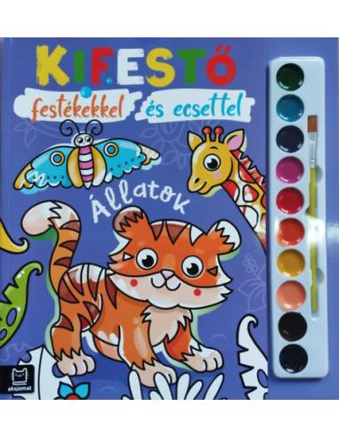 Kifestő festékekkel és ecsettel - Állatok