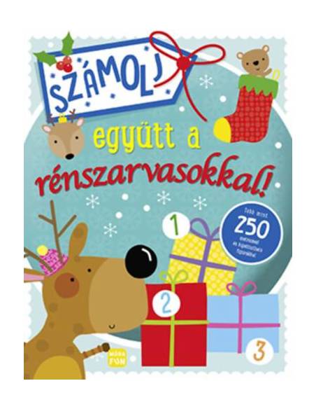 Számolj együtt a rénszarvasokkal! - Több mint 250 matricával és kipattintható figurákkal