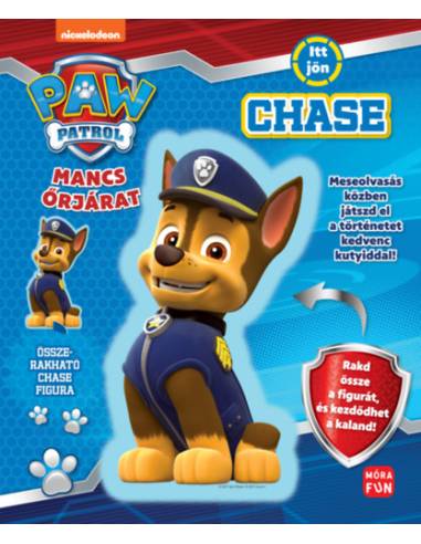 Mancs Őrjárat - Itt jön Chase! - Összerakható Chase figurával!