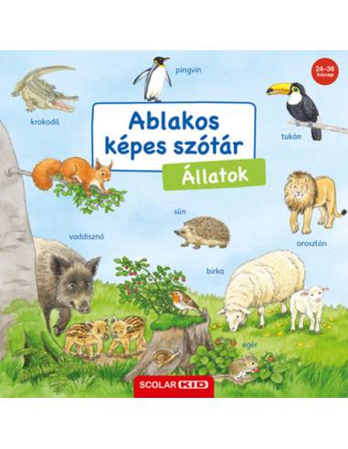 Ablakos képes szótár - Állatok