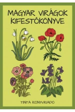 Magyar virágok kifestőkönyve