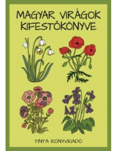 Magyar virágok kifestőkönyve