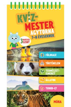 Kvízmester - Agytorna 7-8 éveseknek - homokórával