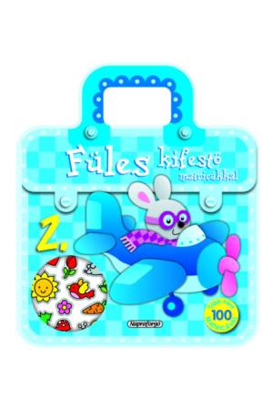 Füles kifestő matricákkal 2. - Repülő -