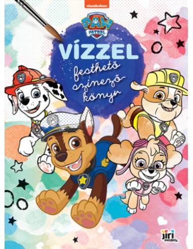 Vízzel festhető színezőkönyv - Mancs őrjárat