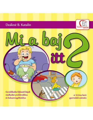 Mi a baj itt? - Gondolkodás-fejlesztő képek viselkedési problémákhoz és balesetmegelőzéshez - 4-10 éves korú gyermekek számára