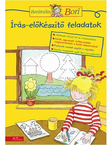 Írás-előkészítő feladatok - Barátnőm, Bori foglalkoztató füzet
