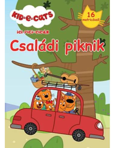 Ici-pici cicák - Családi piknik - 16 matricával!