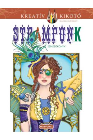 Steampunk - Színezőkönyv