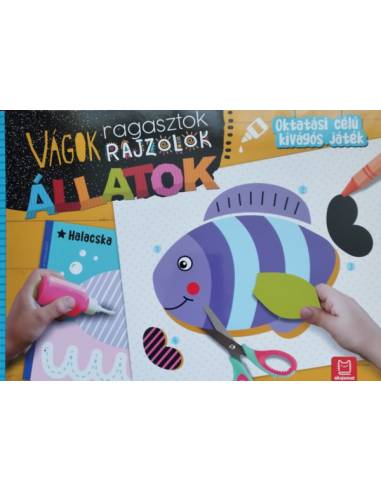 Vágok, ragasztok, rajzolok - Állatok