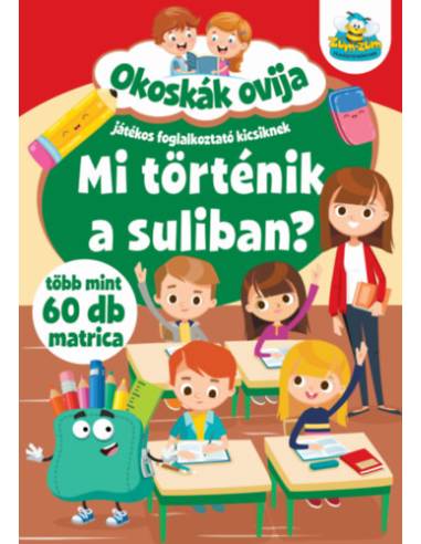 Okoskák ovija - Mi történik a suliban? - Több mint 60 db matrica
