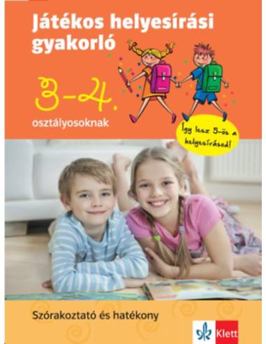 Játékos helyesírási gyakorló 3. és 4. osztályosoknak