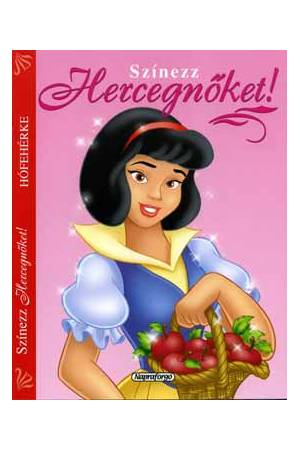 Színezz Hercegnőket! - Hófehérke -