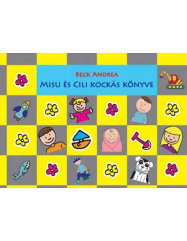 Misu és Cili kockás könyve - SÁRGA-SZÜRKE