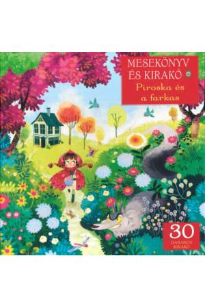 Piroska és a farkas - Mesekönyv és 30 darabos kirakó