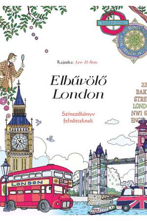 Elbűvölő London - Színezőkönyv felnőtteknek