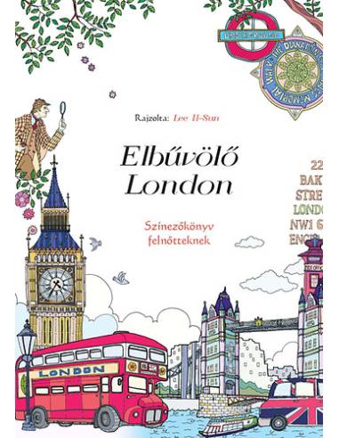 Elbűvölő London - Színezőkönyv felnőtteknek
