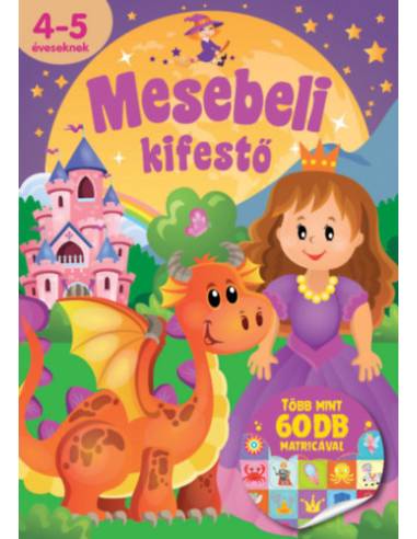 Mesebeli kifestő - Több mint 60 db matricával