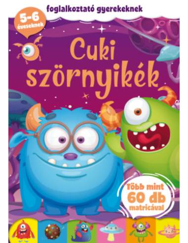 Cuki szörnyikék - Foglalkoztató gyerekeknek