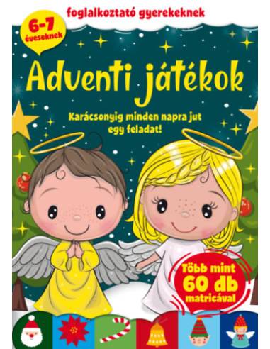 Adventi Játékok - Foglalkoztató gyerekeknek - Karácsonyig minden napra jut egy feladat!
