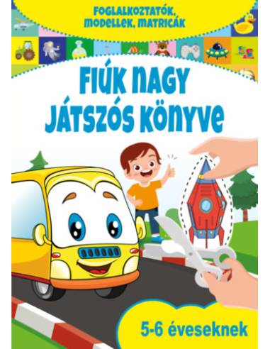 Fiúk nagy játszós könyve
