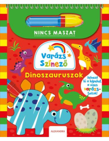 Varázs színező -  Dinoszauruszok