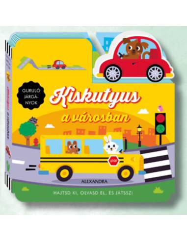 Kiskutyus a városban