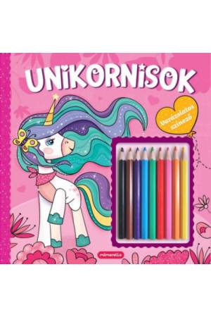 Unikornisok - Varázslatos színező -