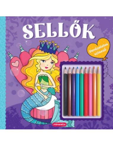 Sellők - Varázslatos színező -