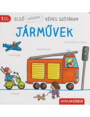 Első ablakos képes szótáram - Járművek