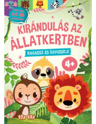 Kirándulás az állatkertben - Ragassz és ügyesedj!