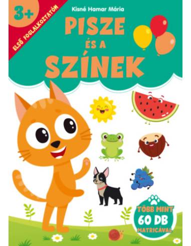 Pisze és a színek - Több mint 60 db matricával