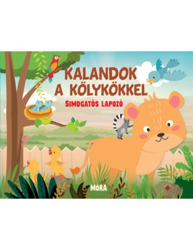 Kalandok a kölykökkel - simogatós lapozó