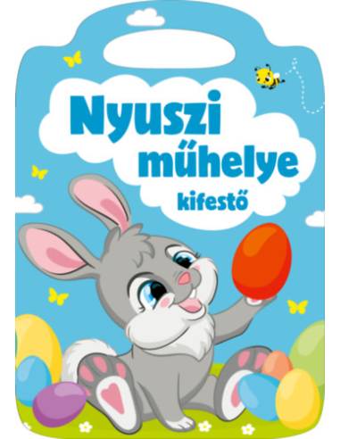 Nyuszi műhelye kifestő