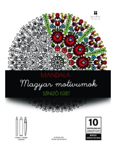 Magyar motívumok - Színező füzet