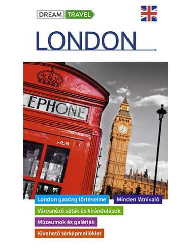 London útikönyv - kivehető térképmelléklettel