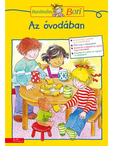 Az óvodában - Barátnőm, Bori foglalkoztató füzet