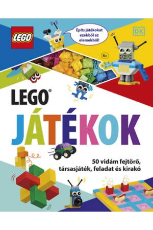 LEGO Játékok - 50 vidám fejtörő, társasjáték, feladat és kirakó