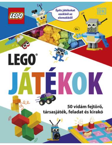 LEGO Játékok - 50 vidám fejtörő, társasjáték, feladat és kirakó