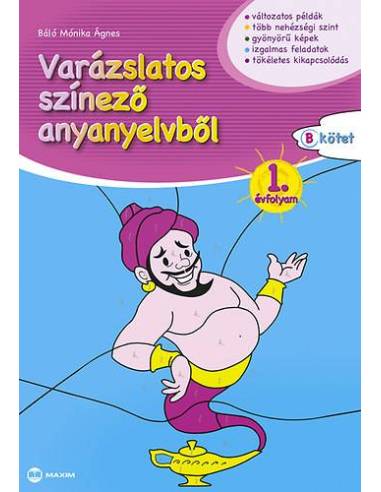 Varázslatos színező anyanyelvből 1. évfolyam B kötet
